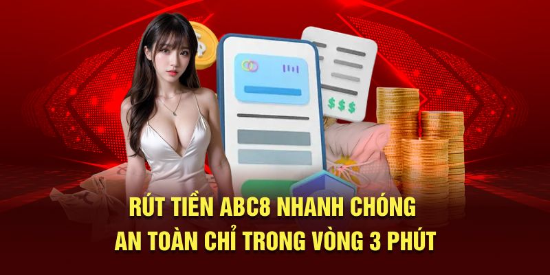 Rút Tiền Abc8 Nhanh Chóng An Toàn Chỉ Trong Vòng 3 Phút